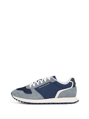 Tommy Hilfiger Blue Runner Trainers - Image 3 of 6
