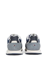 Tommy Hilfiger Blue Runner Trainers - Image 5 of 6