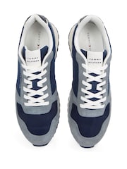 Tommy Hilfiger Blue Runner Trainers - Image 6 of 6