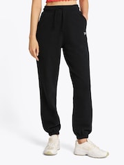 Tommy Jeans Black Script 100% Cotton Joggers - Image 1 of 7