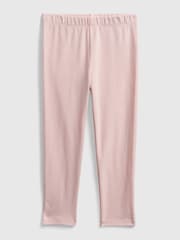 Gap Pink Full Length Basic Cotton Leggings (6mths-5yrs) - Image 1 of 1