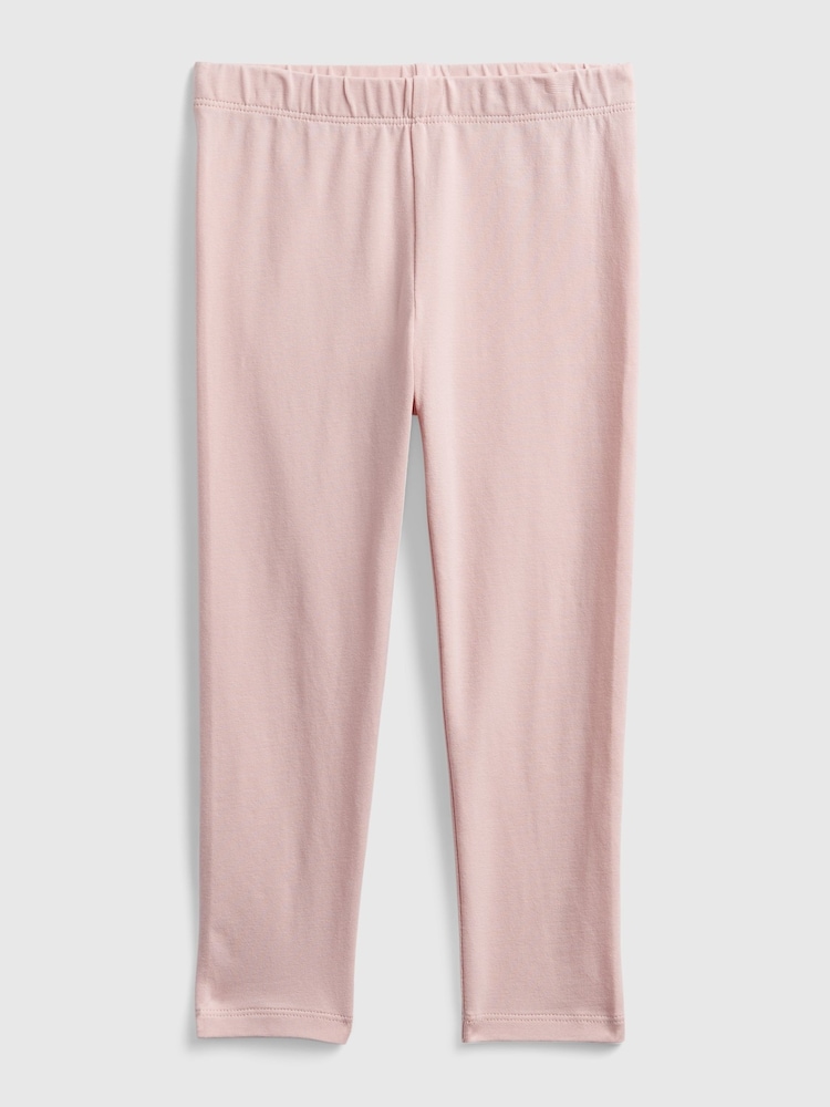 Gap Pink Full Length Basic Cotton Leggings (6mths-5yrs) - Image 1 of 1 Gap Pink Full Length Basic Cotton Leggings (6mths-5yrs) - Image 1 of 1