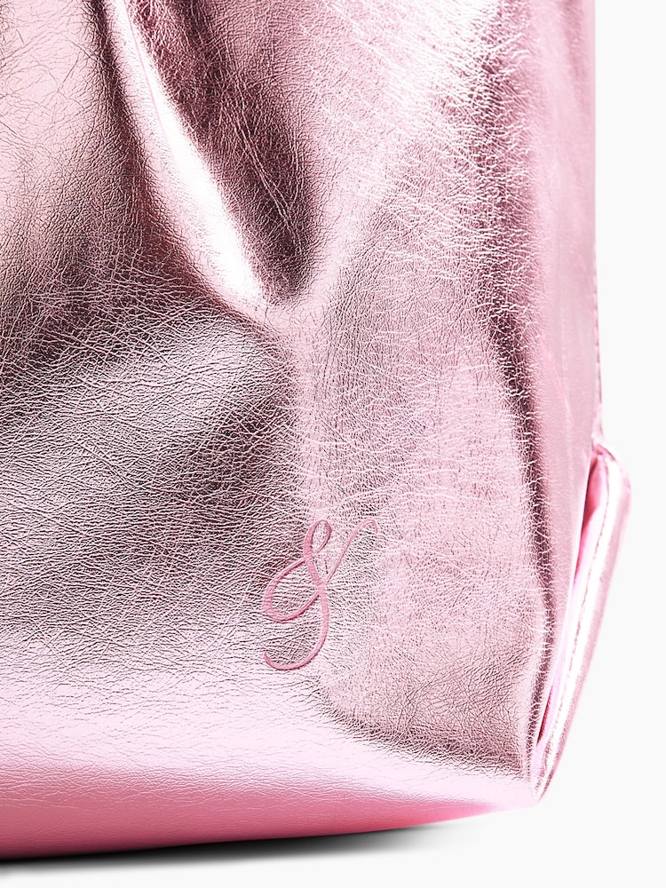 Kaufen Sie Love Roses Metallic Shopper Bag von Next Österreich