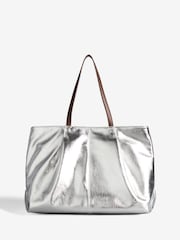 Prata - Love & Roses Shopper Bag - Imagem 1 de 6