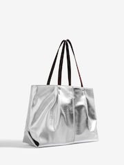 Prata - Love & Roses Shopper Bag - Imagem 3 de 6