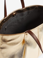 Dourado - Love & Roses Shopper Bag - Imagem 5 de 6