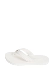 Tommy Hilfiger White Stripes Beach Sandals - Image 2 of 4