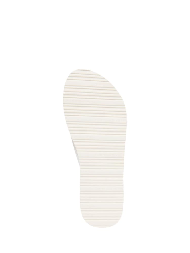 Tommy Hilfiger White Stripes Beach Sandals - Image 4 of 4