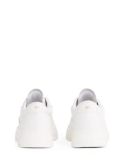 Tommy Hilfiger White Modern Court Leather Trainers - Image 4 of 6