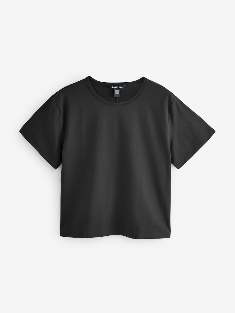 Athleta Black Essential Tee - Image 1 of 4