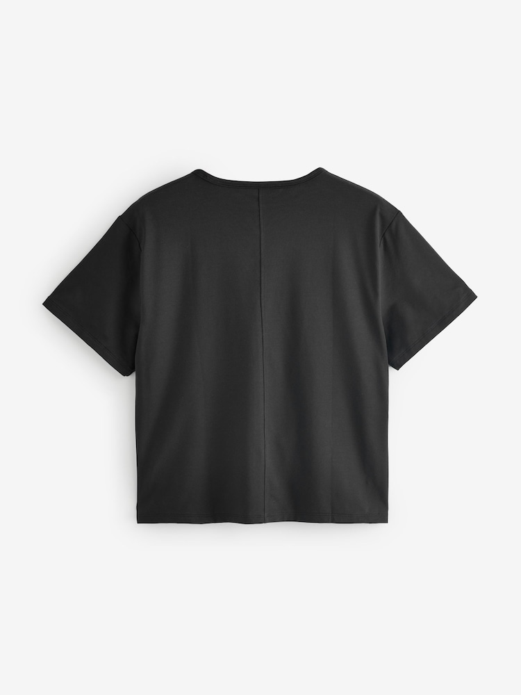 Athleta Black Essential Tee - Image 2 of 4