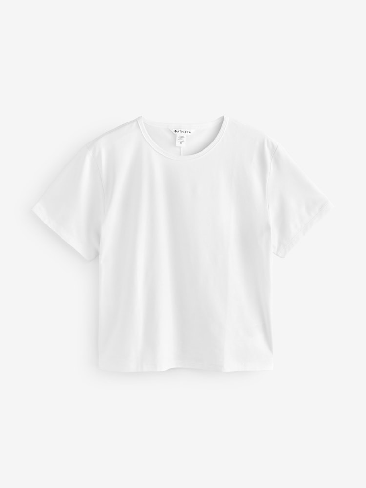 Athleta White Essential Tee - Image 1 of 4