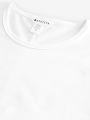 Athleta White Essential Tee - Image 4 of 4