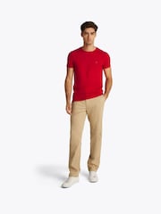 Tommy Hilfiger зауженная хлопковая футболка - Image 2 of 7