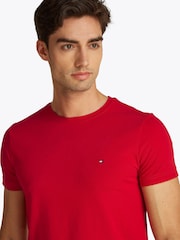 Tommy Hilfiger зауженная хлопковая футболка - Image 4 of 7