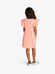 Tommy Hilfiger Orange Flare Dress - Image 2 of 5