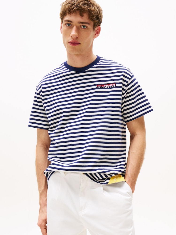 Tommy Hilfiger GI Sailing Breton Stripe T-Shirt - Image 1 of 7