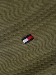 Tommy Hilfiger Green 1985 Slim Stretch Cotton Polo Shirt - Image 7 of 7