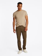 Luonnollinen - Tommy Hilfiger Slim Stretch- Cotton T-paita - Kuva 2 / 6
