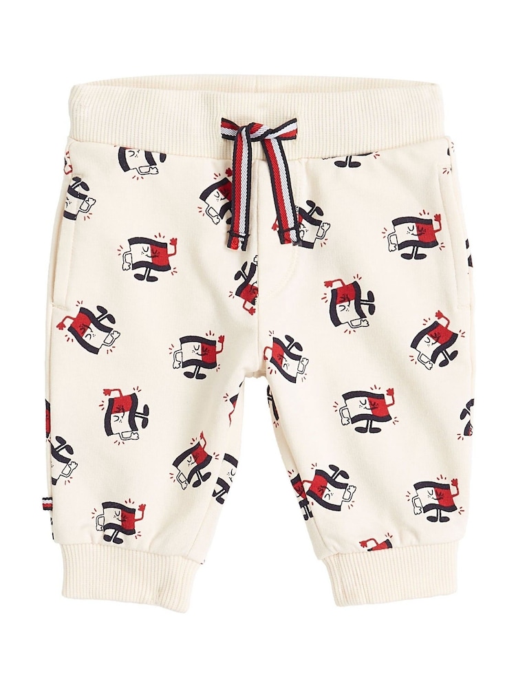 Tommy Hilfiger Natural Flag Joggers - Image 1 of 2
