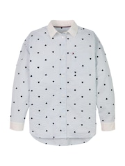 Tommy Hilfiger Blue Stripe Long Sleeve Shirt - Image 6 of 8