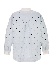 Tommy Hilfiger Blue Stripe Long Sleeve Shirt - Image 7 of 8