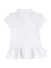 Tommy Hilfiger White Pique Polo Short Sleeve Dress - Image 2 of 2