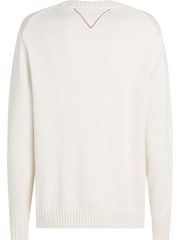 Tommy Hilfiger White GI Sailing Crew Neck Jumper - Image 2 of 3