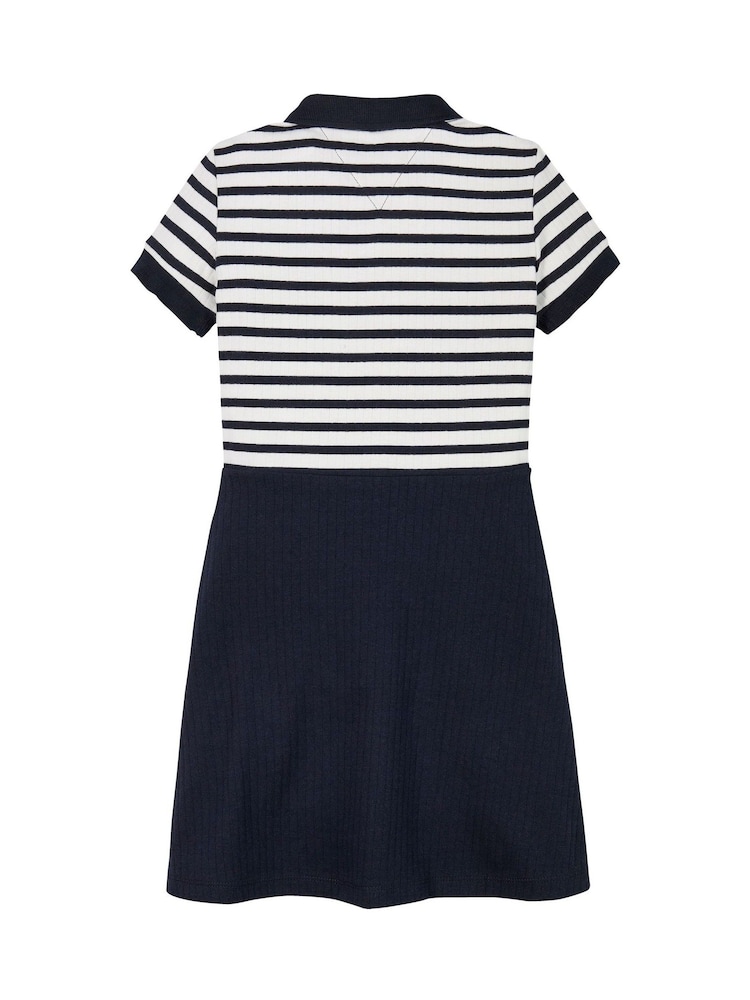 Tommy Hilfiger Blue Polo Skater Dress - Image 5 of 5