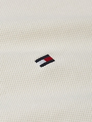 Tommy Hilfiger Off White 1985 Regular Fit Stretch Polo Shirt - Image 7 of 7
