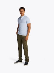 Tommy Hilfiger Light Blue 1985 Slim Stretch Cotton Polo Shirt - Image 2 of 7