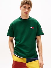 Tommy Hilfiger 100% Cotton Gi Sailing Logo T-Shirt - صورة 1 من 4