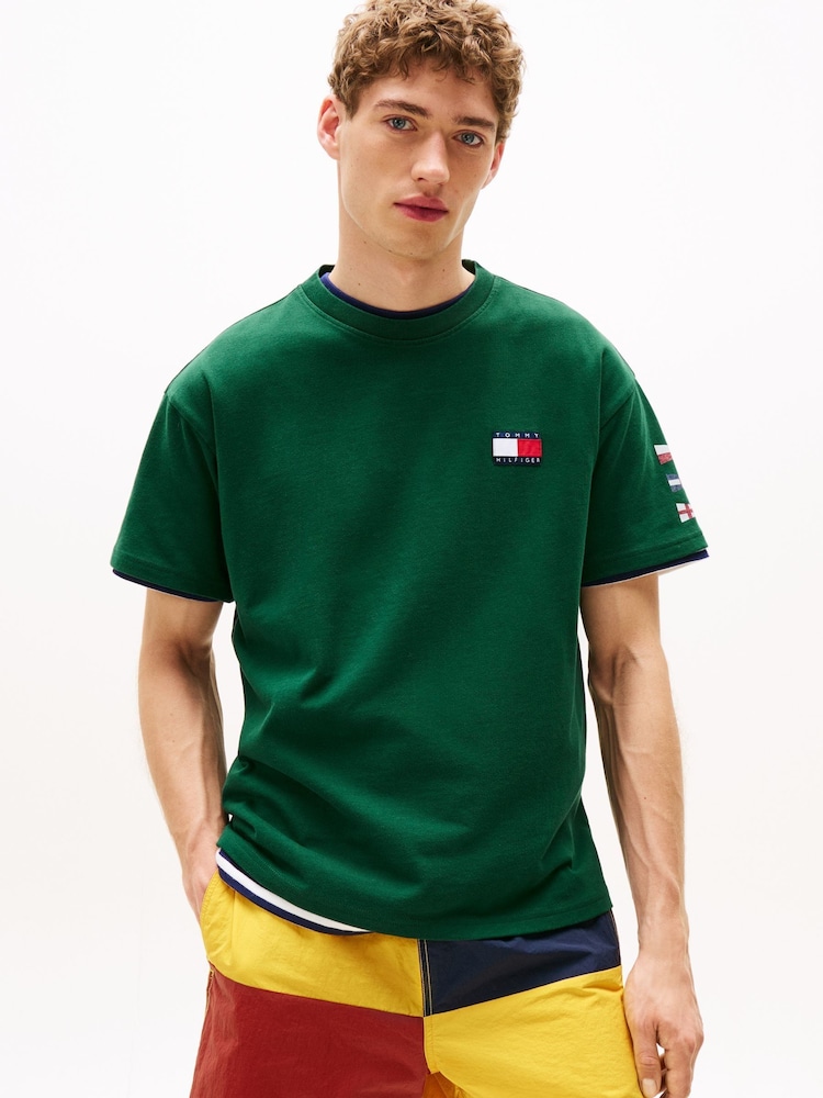 Tommy Hilfiger 100% Cotton Gi Sailing Logo T-Shirt - صورة 1 من 4