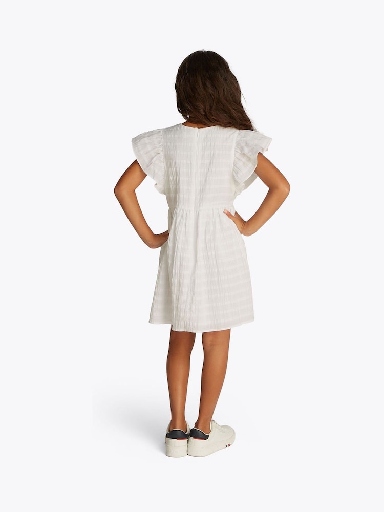 Tommy Hilfiger White Flare Dress - Image 2 of 5