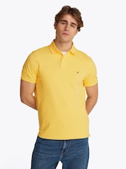 Tommy Hilfiger Yellow 1985 Regular Fit Stretch Polo Shirt - Image 3 of 7