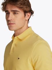 Tommy Hilfiger Yellow 1985 Regular Fit Stretch Polo Shirt - Image 4 of 7