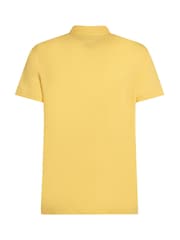Tommy Hilfiger Yellow 1985 Regular Fit Stretch Polo Shirt - Image 6 of 7