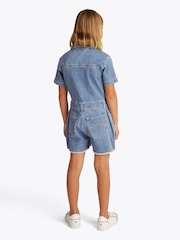 Tommy Hilfiger Blue Denim Jumpsuit - Image 2 of 5