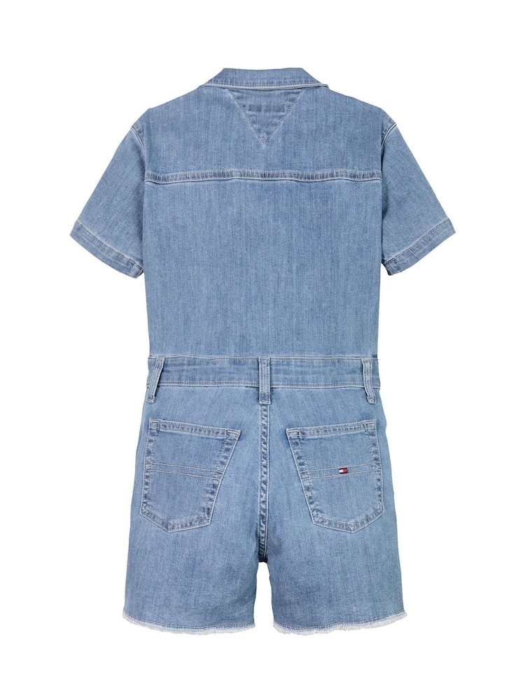 Tommy Hilfiger Blue Denim Jumpsuit - Image 5 of 5