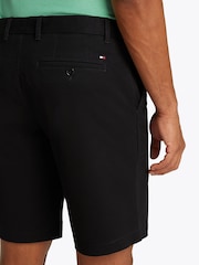 Tommy Hilfiger Black Regular Fit 1985 Harlem Stretch Shorts - Image 4 of 6