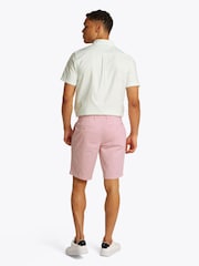 Tommy Hilfiger Pink Regular Fit 1985 Harlem Stretch Shorts - Image 3 of 6