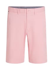 Tommy Hilfiger Pink Regular Fit 1985 Harlem Stretch Shorts - Image 5 of 6