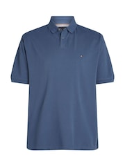 Голубой - Tommy Hilfiger Regular Fit Plus 1985 Polo Shirt - Image 5 of 6
