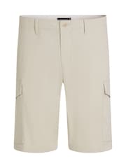 Tommy Hilfiger Natural 1985 Harlem Cargo Shorts - Image 5 of 6