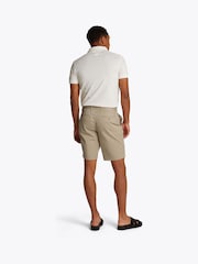 Tommy Hilfiger Cream Regular Fit 1985 Harlem Stretch Shorts - Image 3 of 6