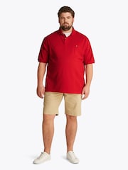 Tommy Hilfiger Red Regular Fit Plus 1985 Polo Shirt - Image 4 of 6