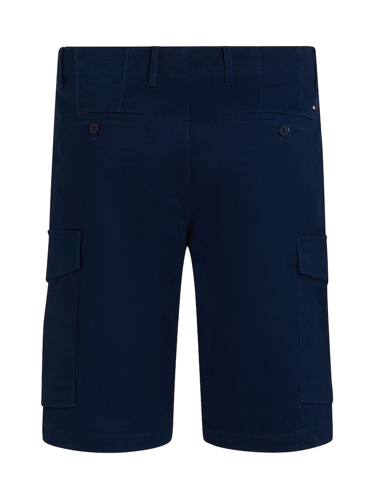 Tommy Hilfiger Blue 1985 Harlem Cargo Shorts - Image 6 of 6