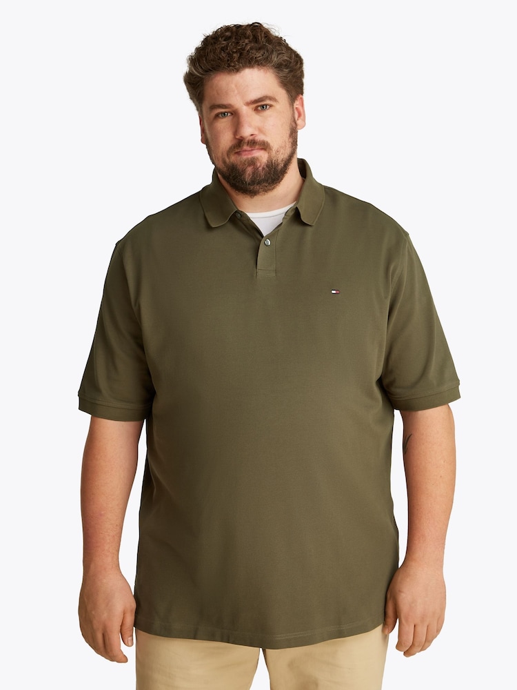 Зеленый - Tommy Hilfiger Regular Fit Plus 1985 Polo Shirt - Image 1 of 6