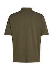 Зеленый - Tommy Hilfiger Regular Fit Plus 1985 Polo Shirt - Image 6 of 6