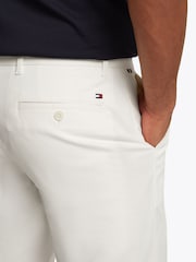 Tommy Hilfiger White Regular Fit 1985 Harlem Stretch Shorts - Image 4 of 6